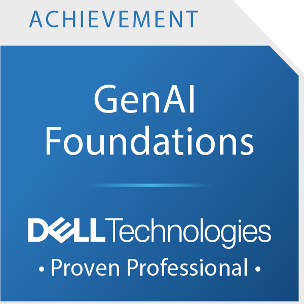 Dell GenAI Foundations badge